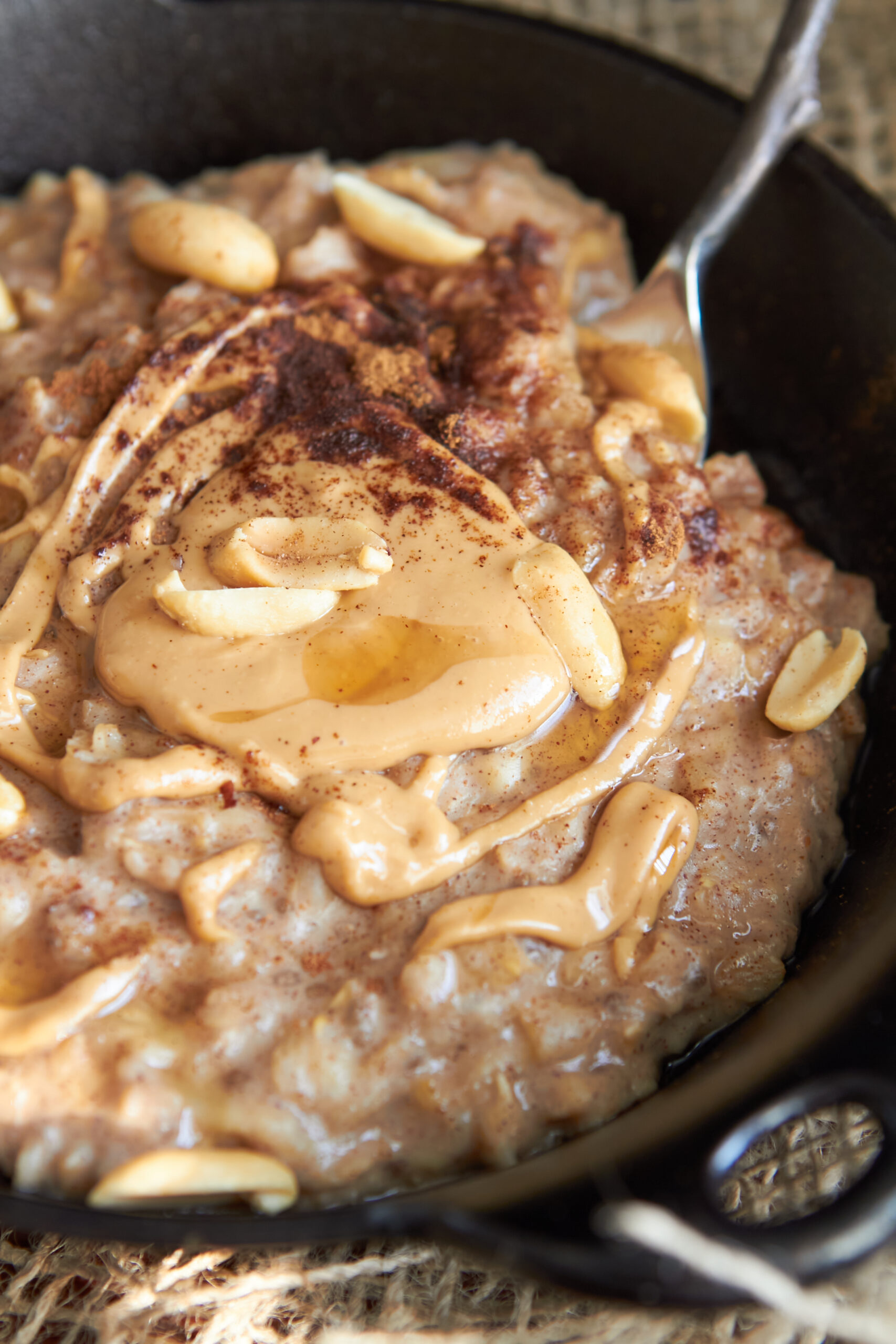 Early Morning Peanut Butter Banana Oatmeal