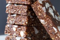 No Bake Peppermint Patty Bars II – Naturally Sweetened With Dates No Bake Peppermint Date Bars-4603