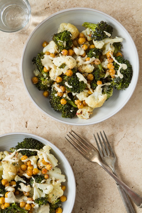 Kale, Radicchio and Freekeh Salad Buddha Bowl - Just a Little Bit of Bacon