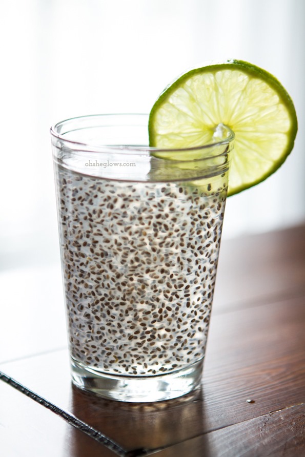 Chia Fresca {Easy Energizing Drink} - FeelGoodFoodie