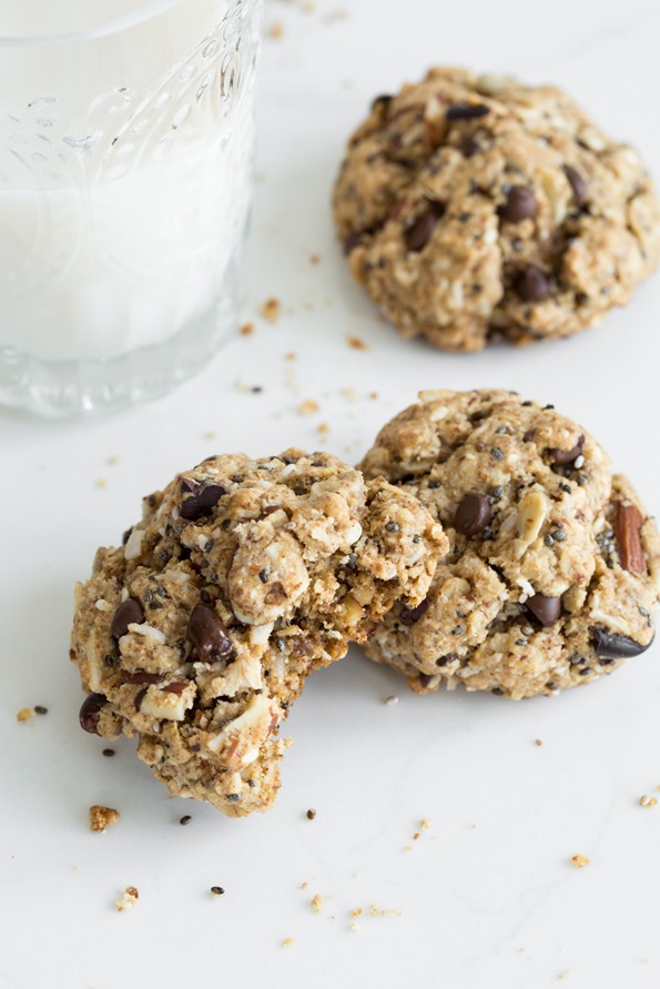 Irresistible Chewy Trail Mix Cookies Vegan Gluten Free Oh She Glows