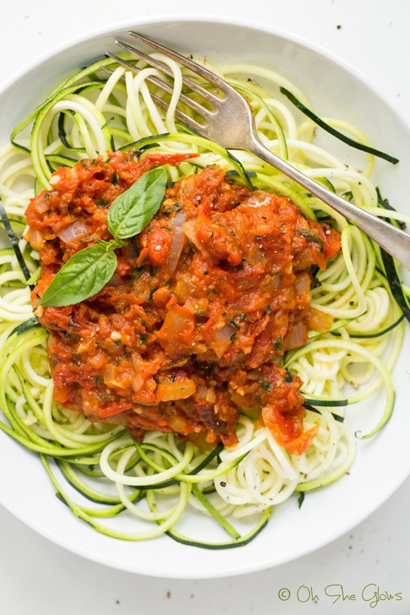 Thick & Chunky Tomato Sauce from Scratch