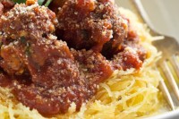 Italian Bean Balls & Spaghetti Squash Noodles veganmeatballs-2464