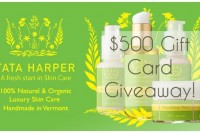 $500 Gift Card Giveaway for Tata Harper!