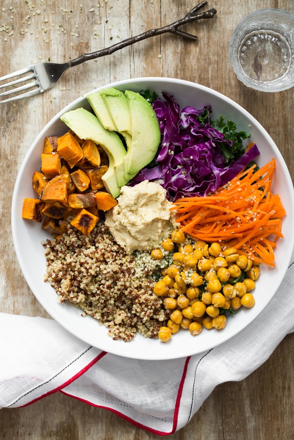 Vegan bowl d'été