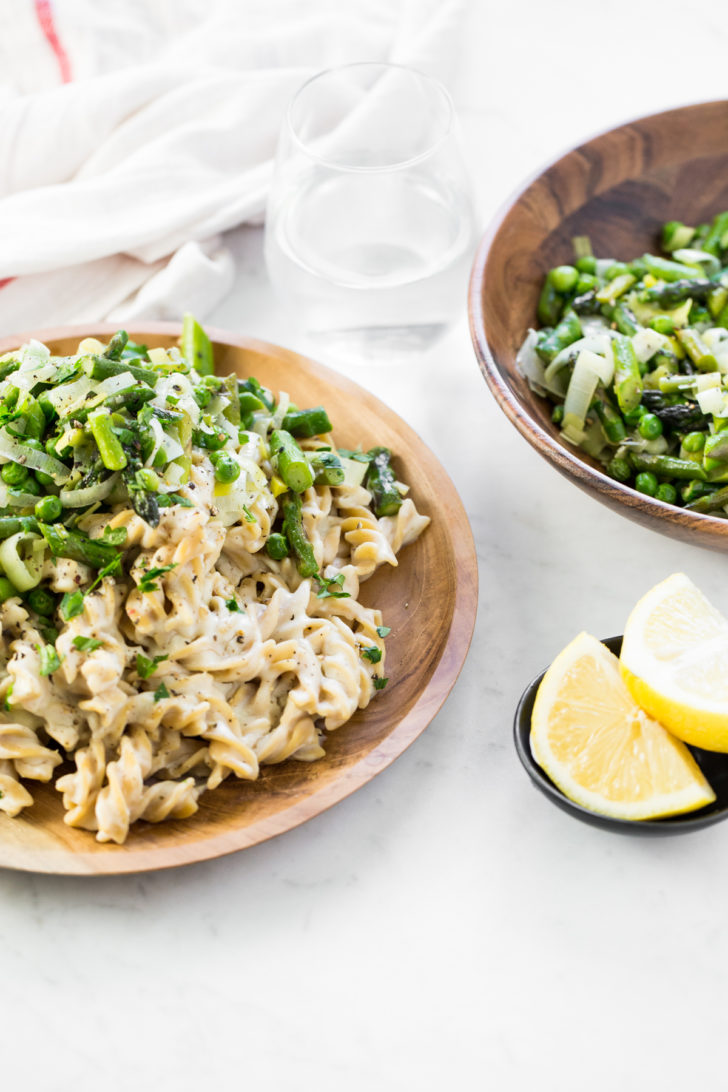 Cauli-power Fettuccine “Alfredo” (Vegan) – Oh She Glows