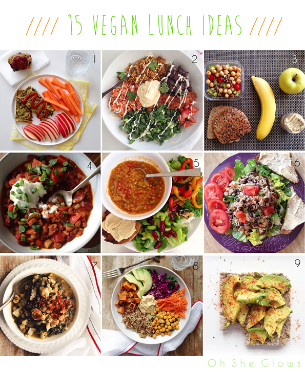 15 Vegan Lunch Ideas! | oh she glows | Bloglovin’