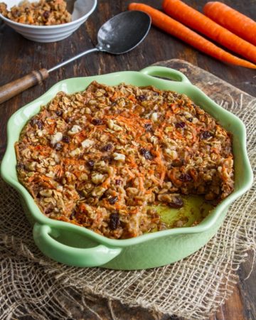 Heavenly Carrot Cake Baked Oatmeal – Oh She Glows