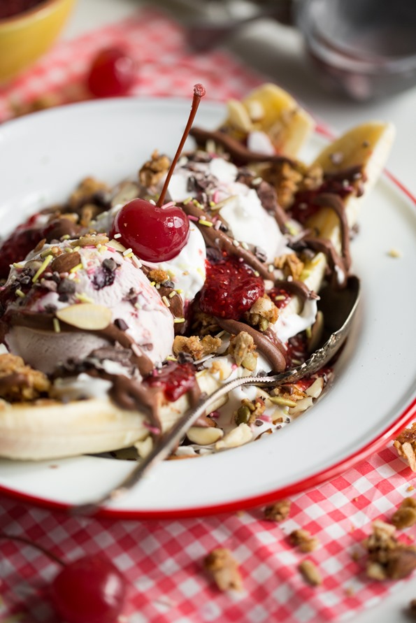 The Big Vegan Banana Split