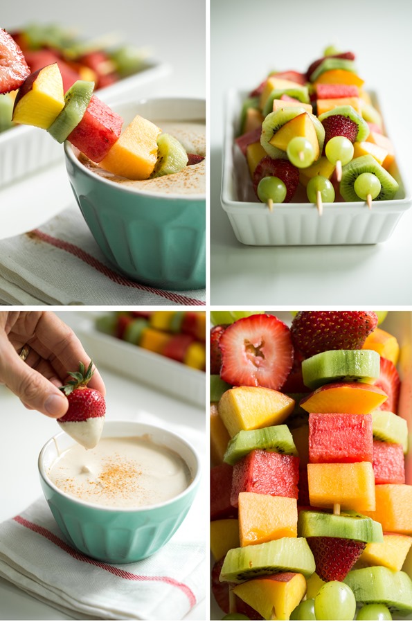 fruitskewersveganfruitdip