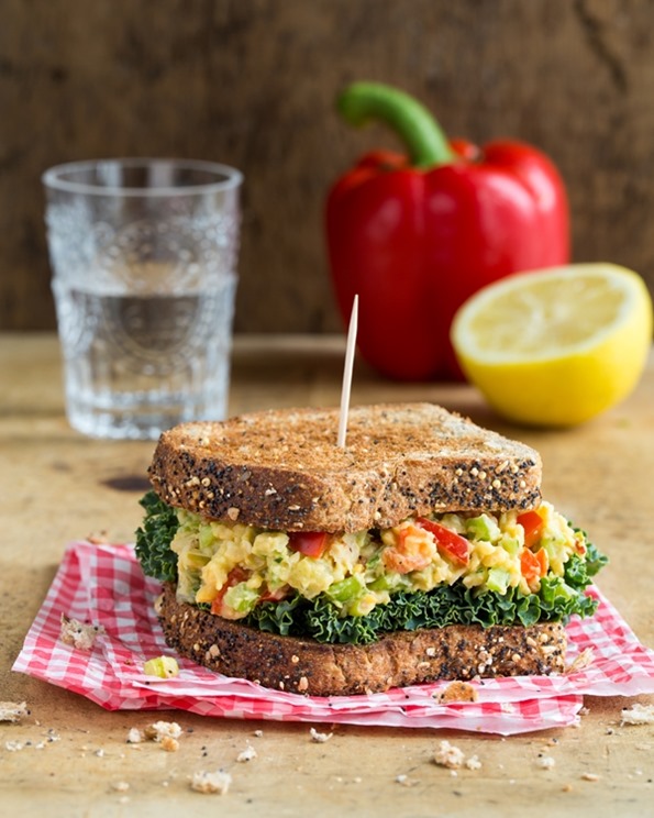 Chickpea Salad Sandwich