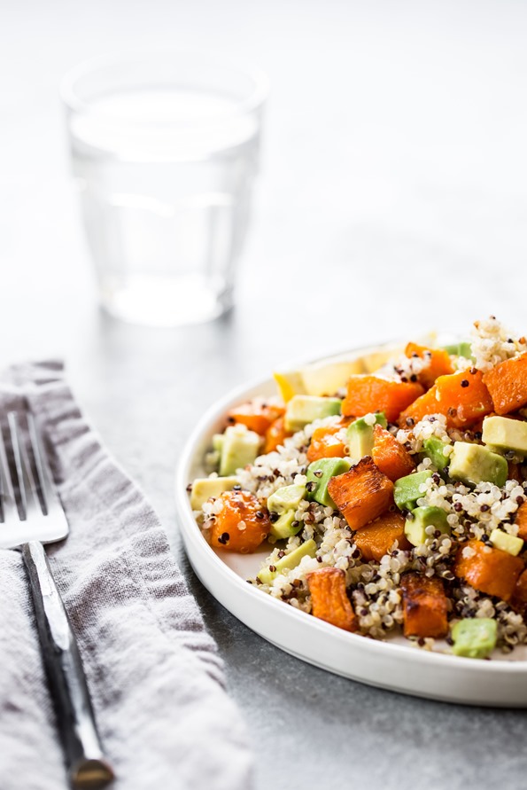 A simple roasted butternut squash salad - Oh She Glows