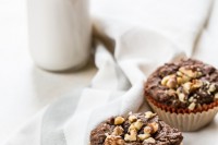 Pumpkin Gingerbread Muffins (vegan)