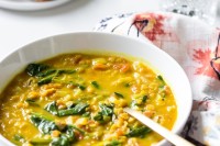 Glowing Spiced Lentil Soup