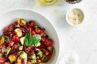 Avocado Strawberry Caprese