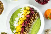 New Year Glow Smoothie Bowl