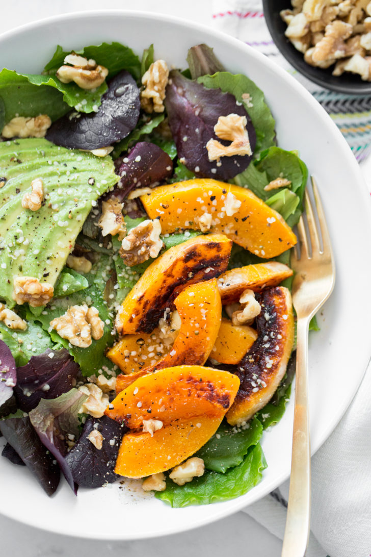 Vitamin Glow Warm Squash Salad – Oh She Glows