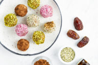 Triple Almond Energy Balls (vegan, grain-free, naturally sweetened)