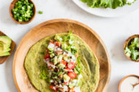 One Pot Quinoa and Black Bean Wraps