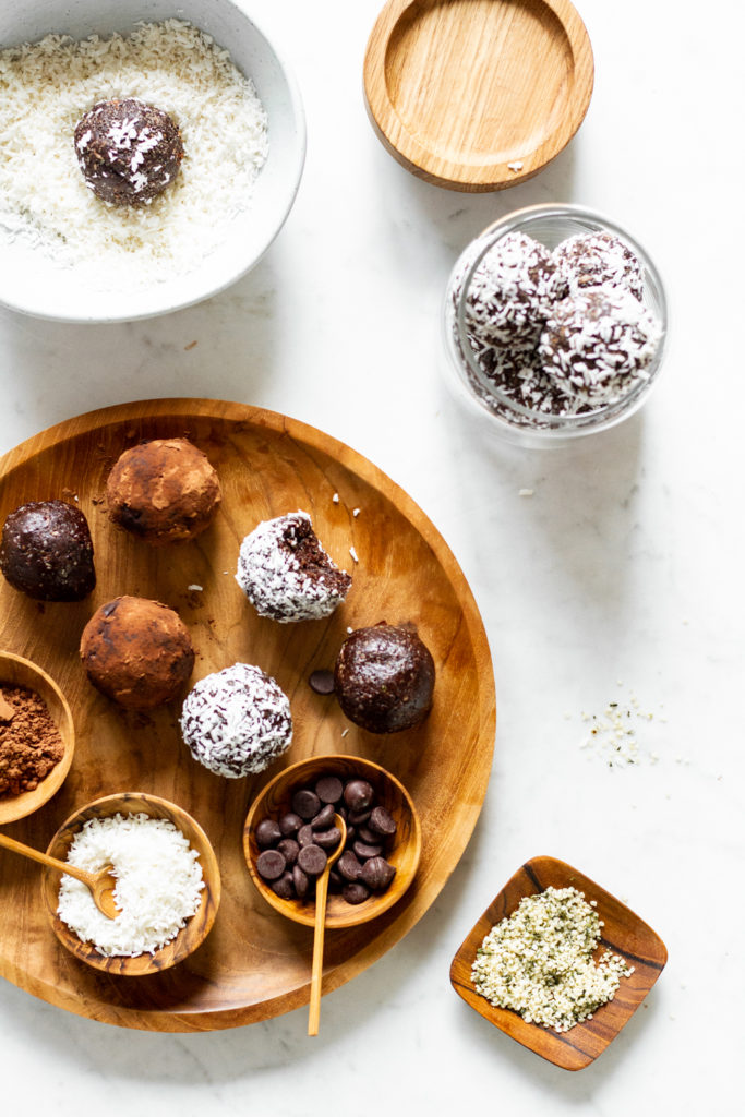 Easy Chocolate Hemp Protein Balls