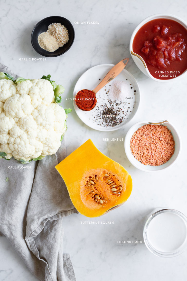 Instant Pot Cauliflower Thai Curry