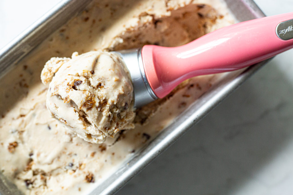 Obsession-Worthy Peanut Butter Cookie Ice Cream | Cook & Hook